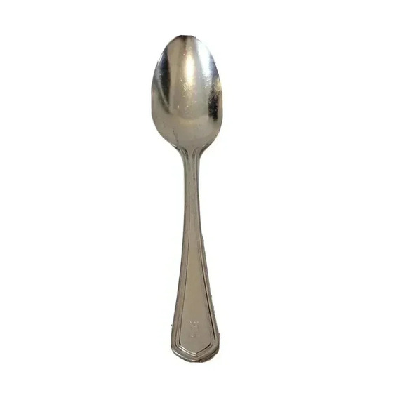 Unbranded Avon Plate Other - Avon Plate Teaspoon Antique Silverplate 30g 5 3/4" Monogrammed 'R'
